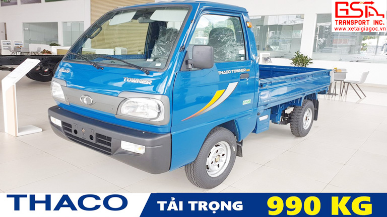 Xe tải van Thaco Towner Van 5S tải trọng 750 kg 5 chỗ