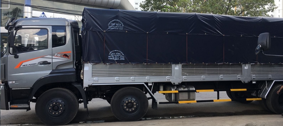 Xe tải Trường Giang 8 tấn thùng mui bạt 4 chân