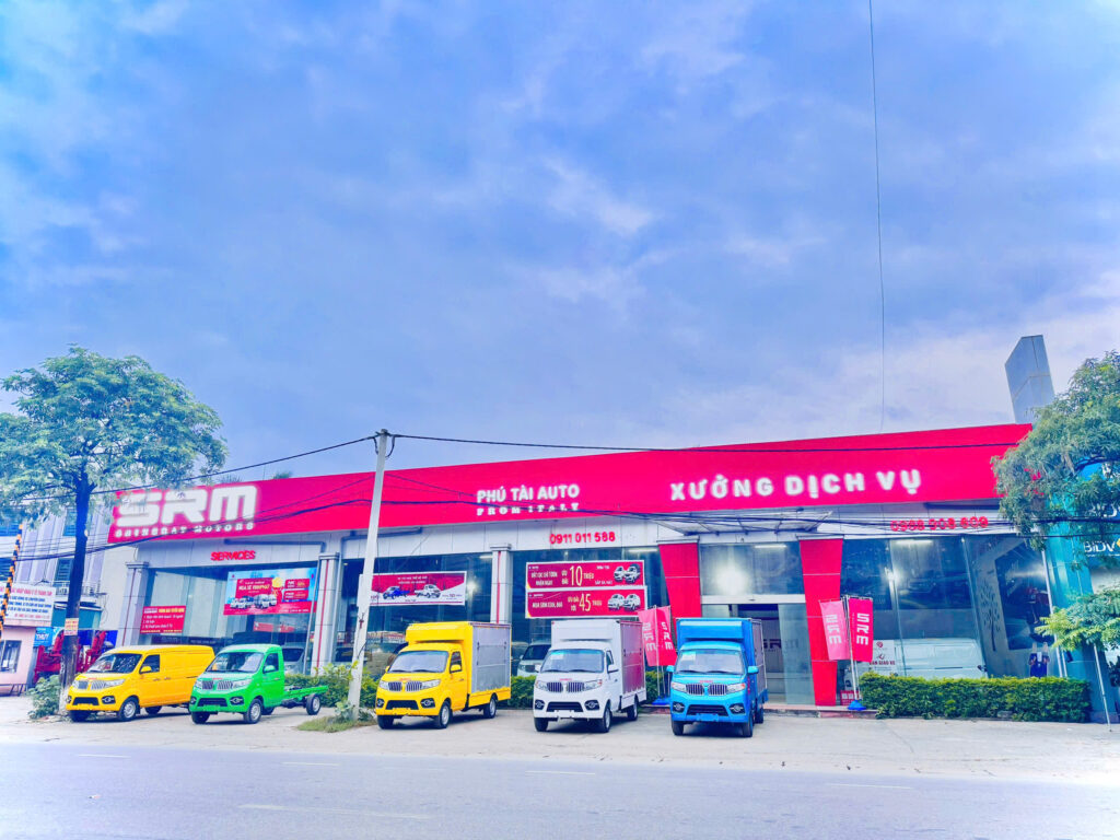 Cho thuê xe tải bán hàng lưu động 