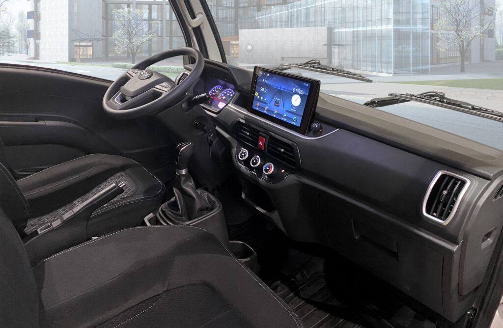 nội thất xe tải Veam S80