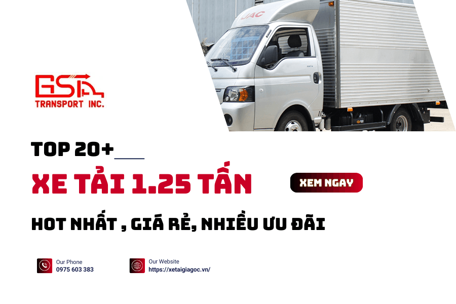 xe tải 1 25 tấn