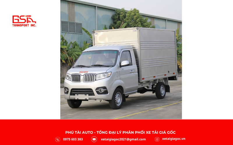 Xe tải SRM T30 thùng kín inox là lựa chọn hoàn hảo cho doanh nghiệp và cá nhân cần một chiếc xe tải nhẹ linh hoạt, bền bỉ
