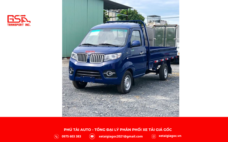 Xe tải SRM T30 thùng lửng 990 kg là dòng xe tải nhẹ của Shineray Việt Nam, phù hợp vận chuyển hàng nhẹ