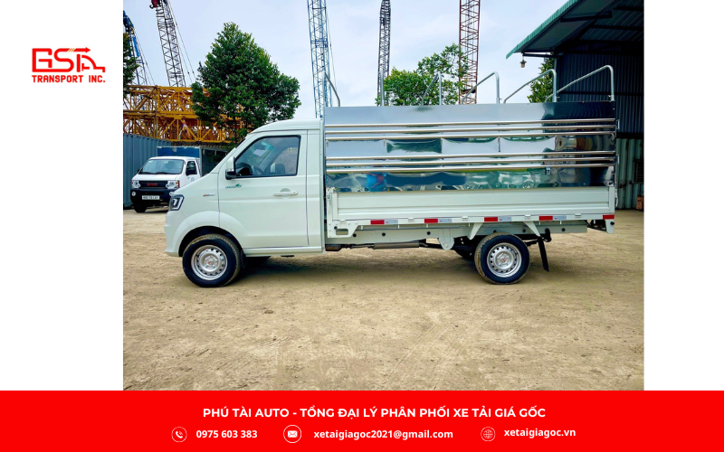 Xe tải SRM T50 1T25 tấn thuộc phân khúc tải nhẹ, có khả năng chuyên chở tối đa khoảng 1.250 kg
