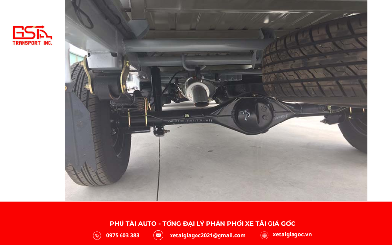 Khung gầm SRM T30 thùng mui bạt chắc chắn và bền bỉ