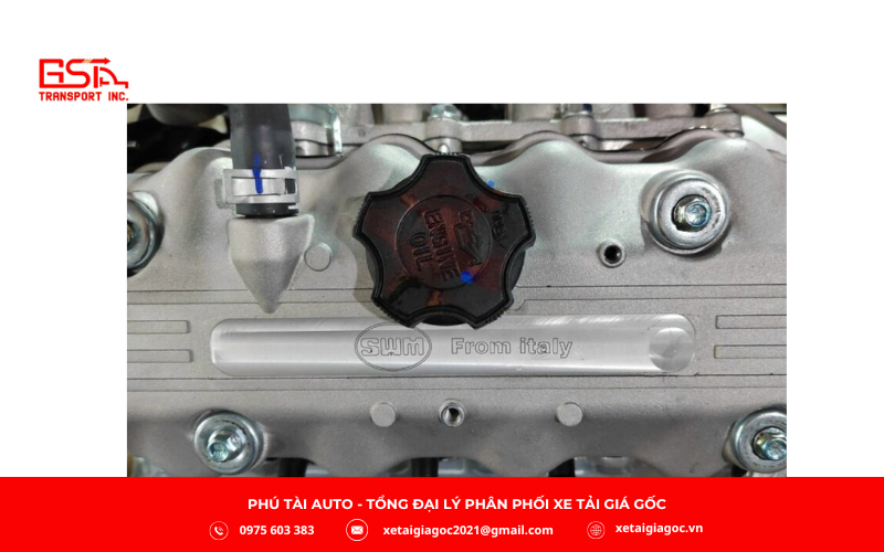 Xe tải SRM T50 được đánh giá cao về mức độ tiết kiệm nhiên liệu trong phân khúc tải nhẹ