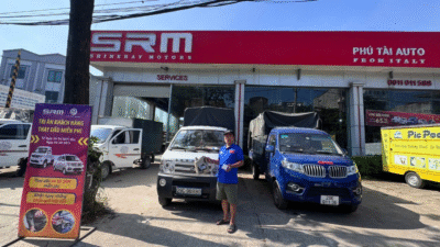 tại Phú Tài Auto, khách hàng sẽ được tư vấn chi tiết về cấu hình xe, lựa chọn thùng và gói tài chính phù hợp