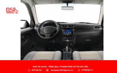 Xe tải SRM T30 thùng kín inox sở hữu thiết kế hiện đại, kết hợp giữa tính thẩm mỹ và tính năng vận hành.