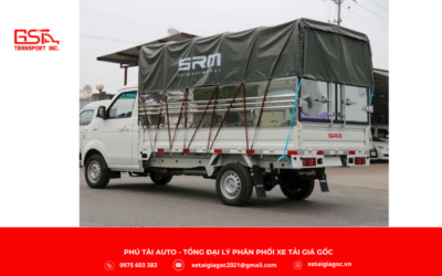 Thiết kế thùng mui bạt inox của xe tải SRM T50 sở hữu nhiều ưu điểm nổi bật, tối ưu cho việc vận chuyển hàng hóa đa dạng