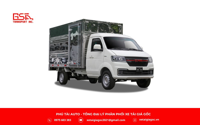 Xe tải SRM T35 là dòng xe tải nhẹ dưới 1 tấn, nổi bật với thiết kế hiện đại, động cơ mạnh mẽ