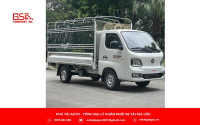 Xe tải Veam FOTON T25 thùng mui bạt 990kg là lựa chọn tối ưu cho các doanh nghiệp nhỏ