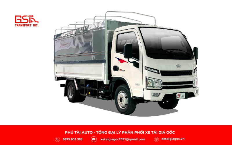 Xe tải Veam S80 được trang bị nhiều tính năng an toàn hiện đại