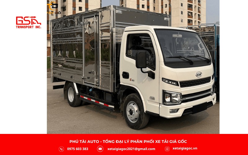 Xe tải Veam S80 mang đến khả năng chở hàng linh hoạt và đa dạng