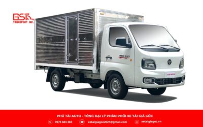 Xe tải Veam FOTON T25 thùng kín 990kg là dòng xe tải nhẹ máy xăng hiện đại