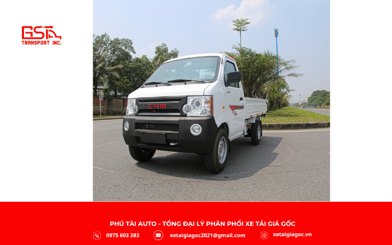 Xe tải SRM K990 thùng lửng phù hợp chở hàng nặng và cồng kềnh