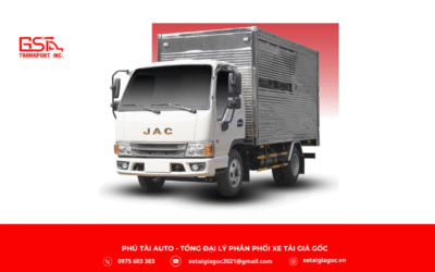 Xe tải JAC H250 E5 thùng kín là lựa chọn lý tưởng trong phân khúc xe tải nhẹ với tải trọng khoảng 2.35 tấn