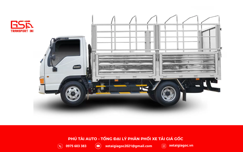 An toàn và ổn định ngay cả khi chở tải nặng hay di chuyển trên đường trơn trượt