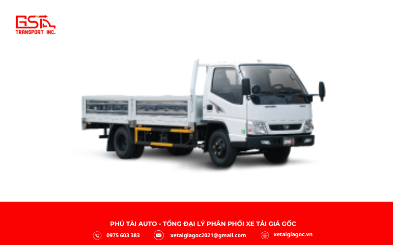 Đô Thành DOTHANH IZ50M thùng lửng là lựa chọn lý tưởng cho vận chuyển hàng hóa cồng kềnh, vật liệu xây dựng, cây cảnh