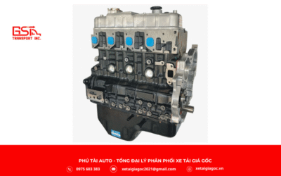 Động cơ xe tải Đô Thành IZ50M thùng lửng sử dụng loại Isuzu JX493ZLQ4 – một trong những động cơ Diesel nổi tiếng của Nhật Bản