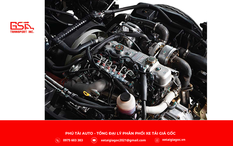 Động cơ đạt chuẩn Euro 5 với hệ thống SCR (Urea) giúp giảm khí thải độc hại, thân thiện môi trường