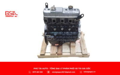 xe tải Đô Thành IZ50S thùng mui bạt sử dụng động cơ JX493ZLQ5 đạt chuẩn Euro 5