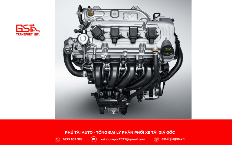 Động cơ SRM T15 thùng mui bạt sử dụng máy SWJ16 1.597 cc công nghệ Italy, đạt chuẩn Euro 5