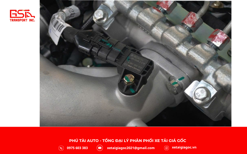 Xe tải Đô Thành IZ60SL Plus được trang bị động cơ JX493ZLQ5C đạt chuẩn Euro 5