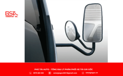 Gương chiếu hậu bản lớn tăng tầm nhìn, thân xe sơn tĩnh điện chống gỉ sét bền màu