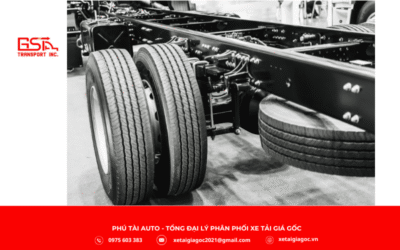 Khung gầm xe tải Đô Thành IZ65M Plus được gia cường từ thép hợp kim cường độ cao