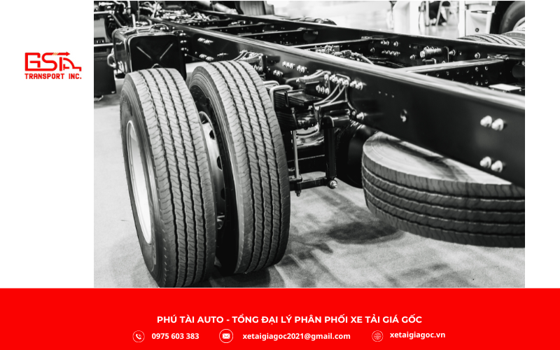 Khung gầm xe tải Đô Thành IZ65M Plus được gia cường từ thép hợp kim cường độ cao