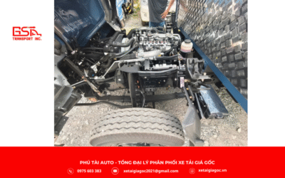 Khung gầm xe tải Đô Thành IZ65M Plus thùng lửng được gia cường bằng thép hợp kim cao cấp, cho khả năng chịu tải tốt, vận hành ổn định và an toàn