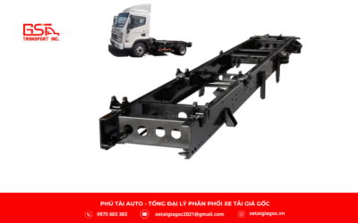 Xe trang bị phanh tang trống hai dòng có ABS, cùng phanh khí xả hỗ trợ an toàn khi xuống dốc.