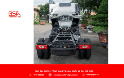 Khung gầm Đô Thành IZ50M Plus được dập nguyên khối từ thép cường độ cao