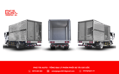 Thùng inox cao cấp hàn kín, chống thấm, bụi, mưa nắng và va đập, kết cấu chắc chắn