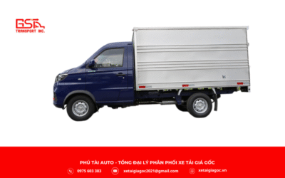 Xe tải SRM T20a thùng kín có kích thước lòng thùng dài 2.710 mm, rộng 1.465 mm, cao 1.400–1.450 mm tùy phiên bản