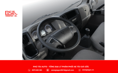 Nội thất xe tải Đô Thành IZ71SL Plus thùng mui bạt mang đến cảm giác thoải mái, tiện nghi