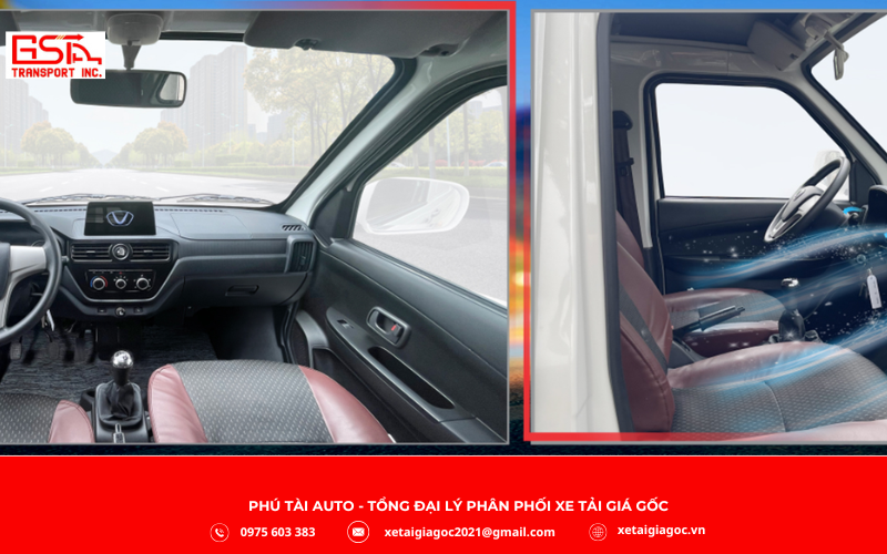 Tay lái trợ lực điện, giúp đánh lái nhẹ nhàng, tiết kiệm sức lực khi di chuyển trong phố