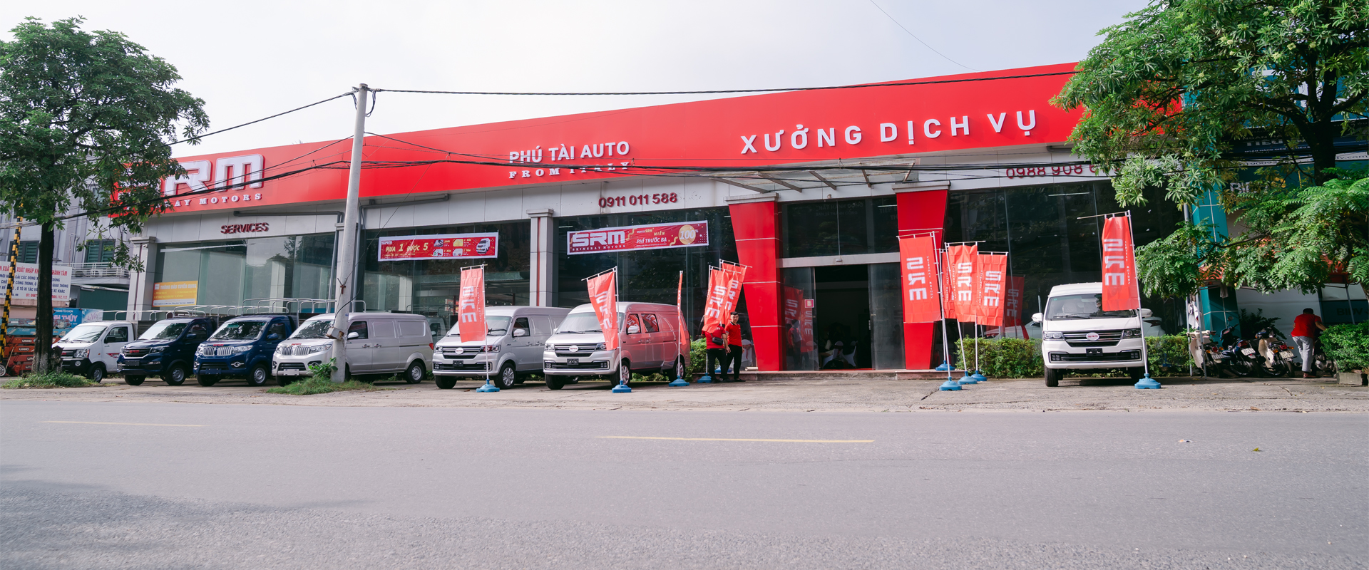 Phú Tài Auto – đại lý có đầy đủ các phiên bản thùng của SRM T20a