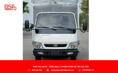 Xe tải Đô Thành IZ50M thùng mui bạt sở hữu thiết kế hiện đại, thực dụng