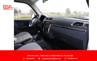 Xe tải SRM T30 thùng dài 2.9m có kiểu dáng hiện đại, gọn gàng và phù hợp với nhu cầu vận chuyển trong đô thị