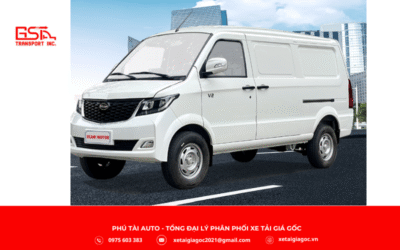 Xe tải Van V2 có thiết kế hiện đại, mạnh mẽ theo phong cách thể thao