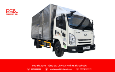 Xe tải Đô Thành IZ50M Plus thùng kín 2025 là mẫu xe tải nhẹ nâng cấp mới, đạt chuẩn khí thải Euro 5