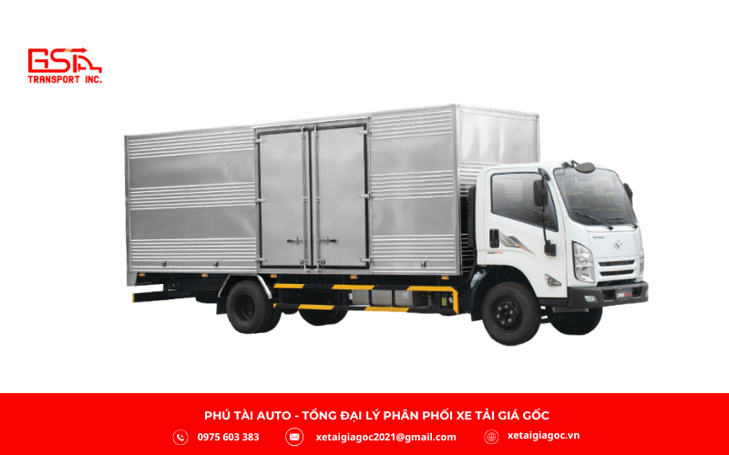 Xe tải Đô Thành IZ60SL Plus thùng kín là mẫu xe tải nhẹ trong phân khúc tải trọng khoảng 2.5 tấn