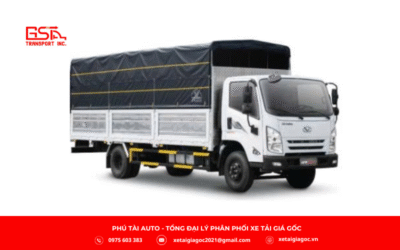 Xe tải Đô Thành IZ60SL Plus thùng mui bạt là phiên bản nâng cấp nổi bật