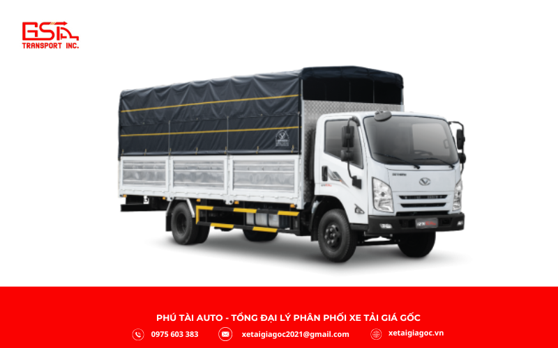 Xe tải Đô Thành IZ60SL Plus thùng mui bạt là lựa chọn phù hợp cho vận chuyển hàng hóa nhẹ và vừa.