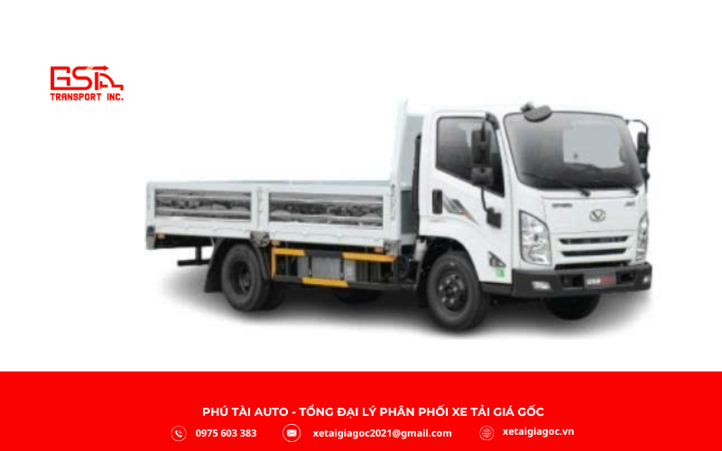 Xe tải Đô Thành IZ62M thùng lửng là mẫu xe tải 3.49 tấn phù hợp chở hàng lớn, cồng kềnh