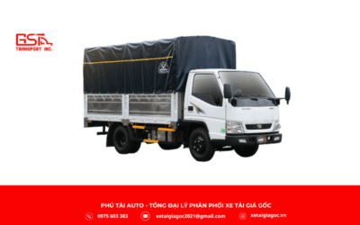 Xe tải Đô Thành IZ62M thùng mui bạt mang thiết kế hiện đại, hiệu năng cao và độ bền vượt trội, đáp ứng tốt nhu cầu vận tải hàng hóa đa dạng