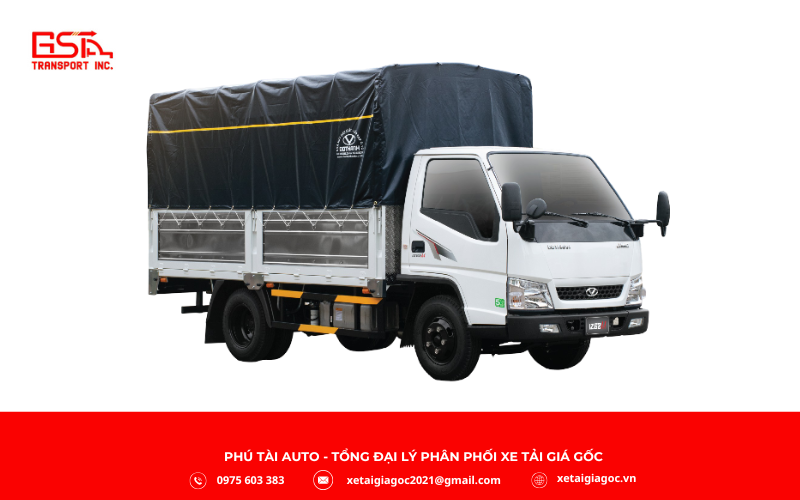 Xe tải Đô Thành IZ62M thuộc phân khúc xe tải trung nhẹ, nổi bật với tải trọng hàng hóa lên đến 3.490 kg, đáp ứng tốt nhu cầu vận chuyển đa dạng từ hàng tiêu dùng đến vật liệu xây dựng.