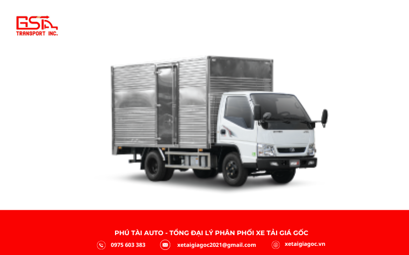 Xe tải Đô Thành DOTHANH IZ65M Plus thùng kín là lựa chọn lý tưởng cho nhu cầu vận chuyển hàng hóa cần bảo quản an toàn, tránh tác động của thời tiết