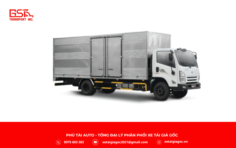Xe tải Đô Thành IZ71SL Plus thùng kín là lựa chọn phù hợp cho nhu cầu vận chuyển hàng hóa cần bảo vệ khỏi thời tiết như thực phẩm, đồ điện tử hay hàng tiêu dùng